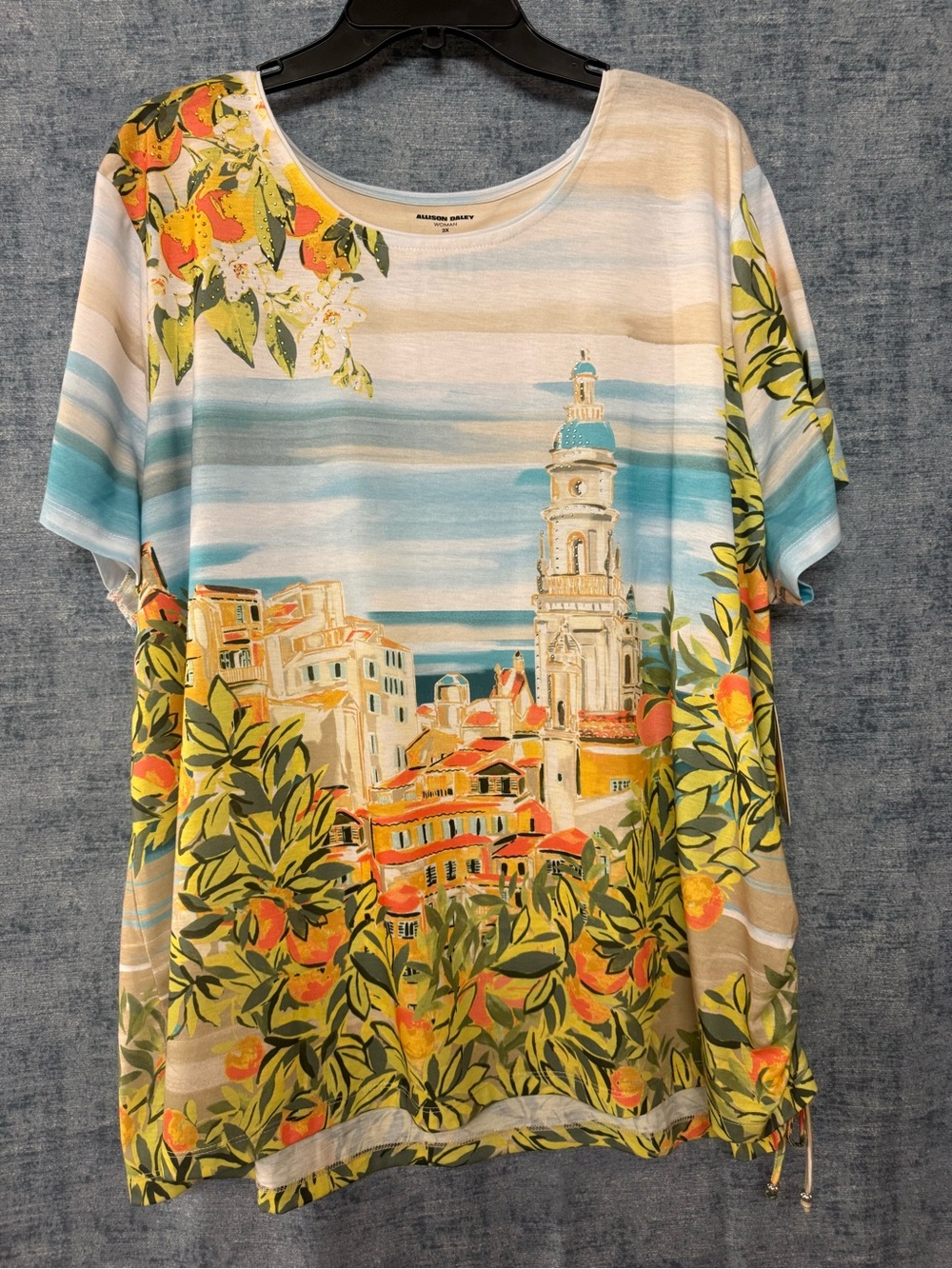 Women’s 3X Cityscape Blouse